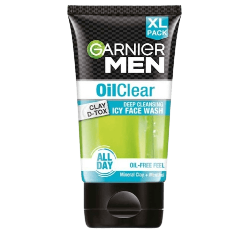 Garnier Men Oil Clear Face Wash (গার্নিয়ার মেন অয়েল ক্লিয়ার ফেস ওয়াশ)